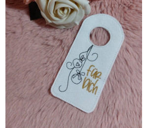 ADVENTSKALENDER 3. Dezember - Stickdatei - ITH Flaschenanhänger Vol. 4